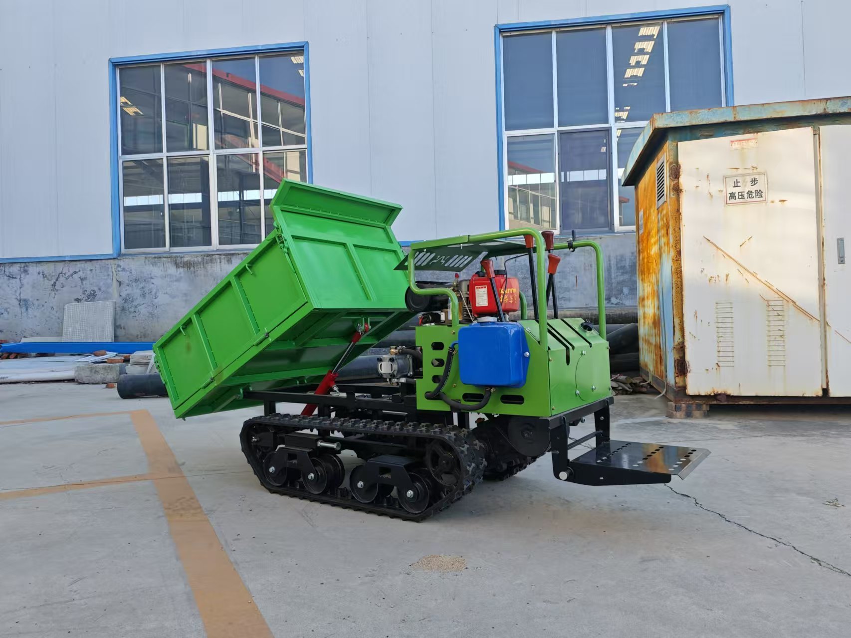500KG Self-loading Mini Dumper Truck Crawler Carrier for Sale