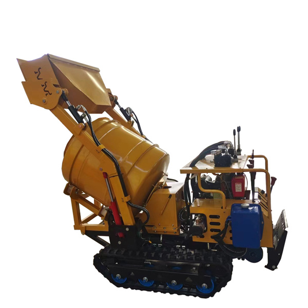 400L Best Quality  Mini Rubber Crawler Concrete Mixer for Building or Construction Use