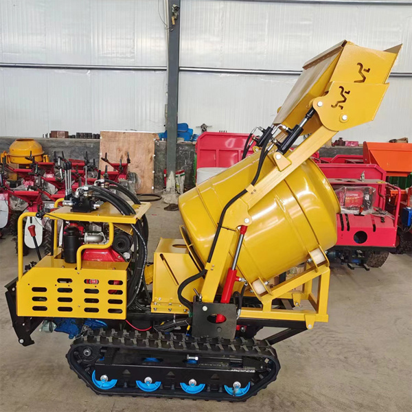 400L Best Quality  Mini Rubber Crawler Concrete Mixer for Building or Construction Use