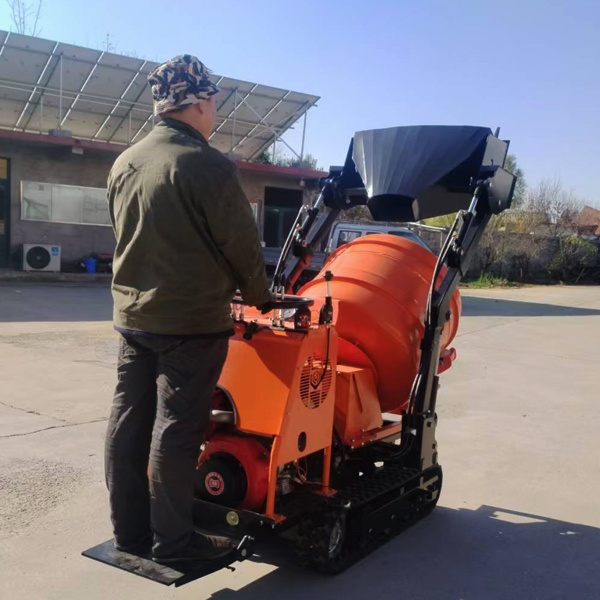 350L Mini Fully Automatic Self Loading Cement Concrete Mixer