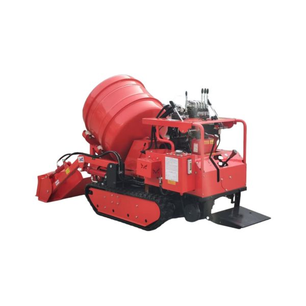 Self-Loading 350L Mini Crawler Concrete Mixer