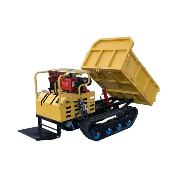 Self Loading Garden 800KG Mini Crawler Dumper
