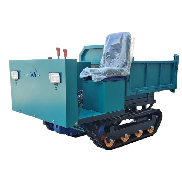 Mini Crawler Transporter Rubber Track Dumper 800kg for Sale