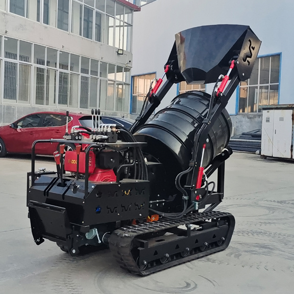 China Manufacture Mini Tracked Concrete Mixer Truck