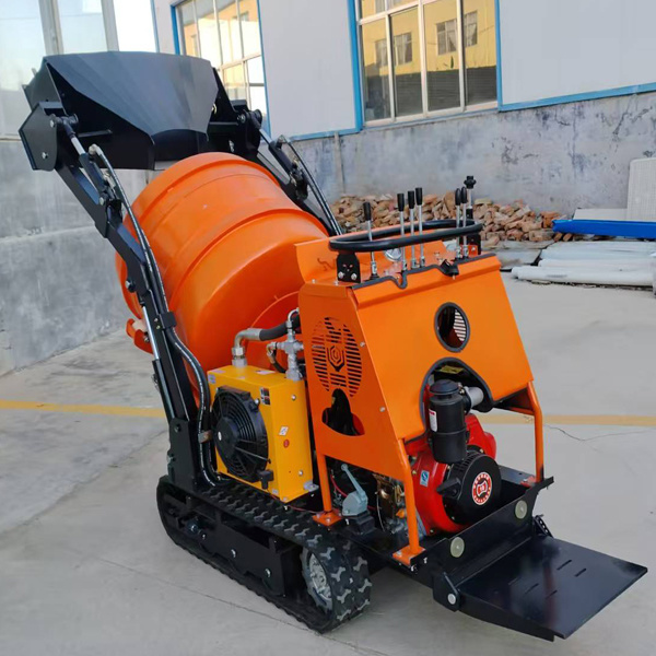 350L Mini Fully Automatic Self Loading Cement Concrete Mixer