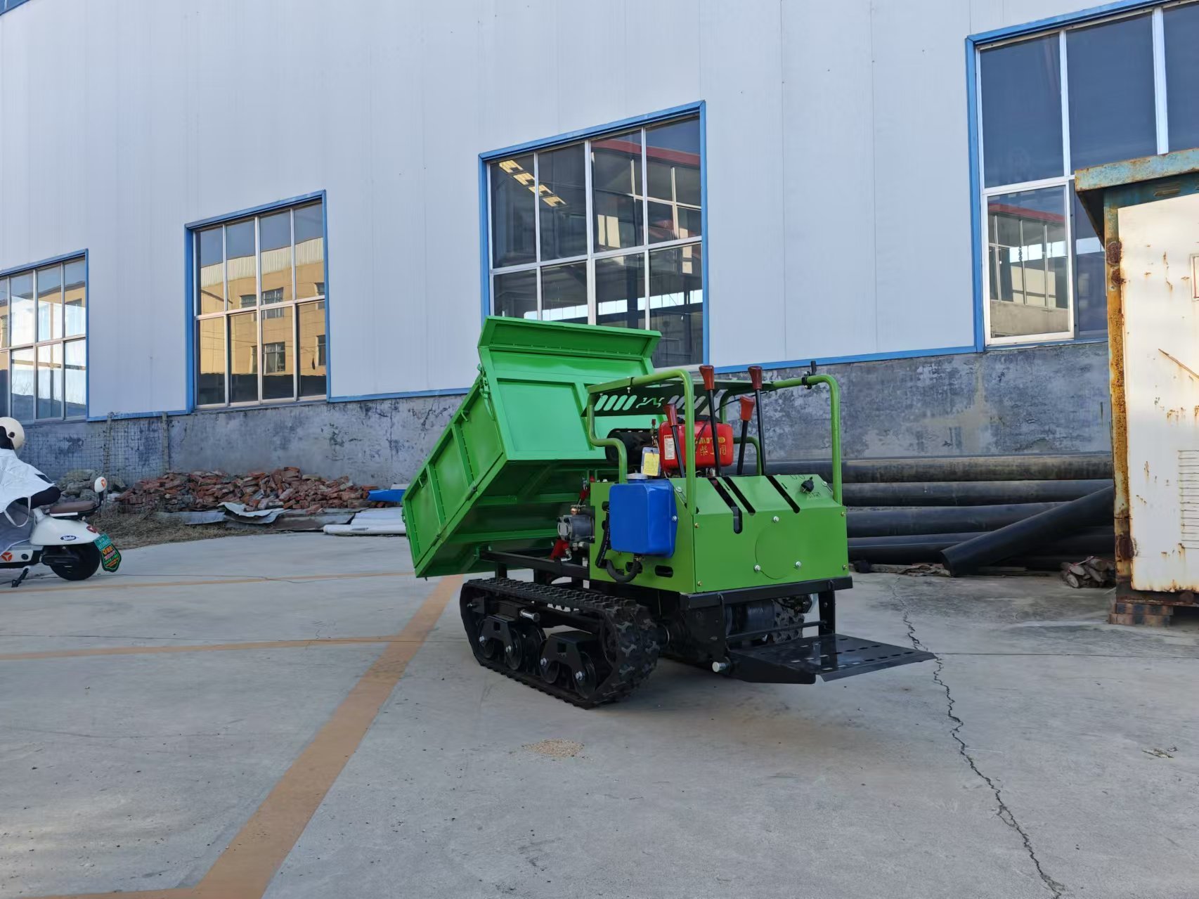 500KG Self-loading Mini Dumper Truck Crawler Carrier for Sale