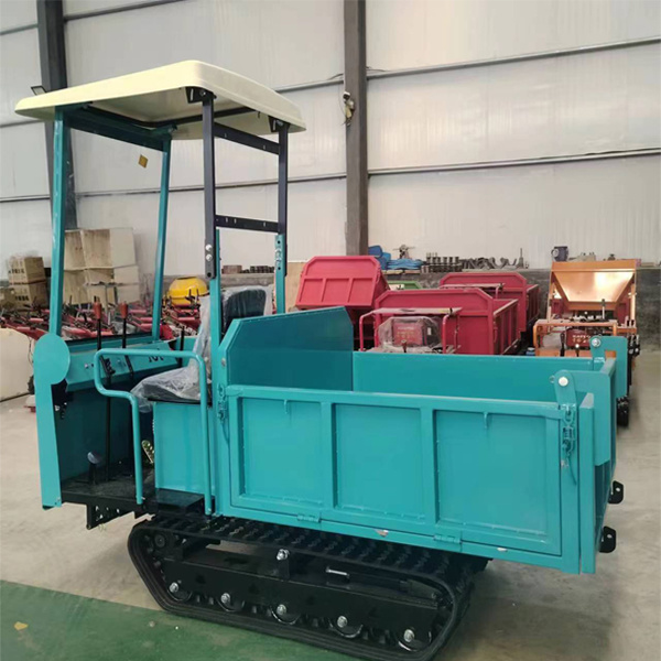 All Terrain Tracked Vehicle 1500kg Loading Track Crawler Mini Dumper for Sale
