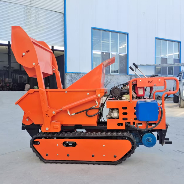 Self Loading Mini Tracked Farm Dump Truck