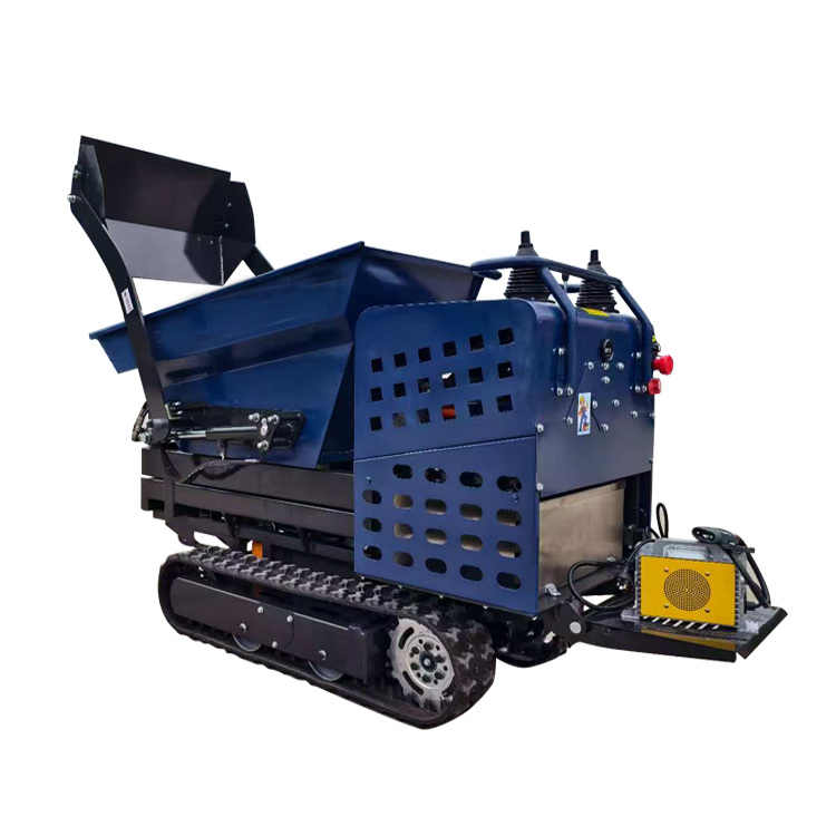 Electric power self-loading mini dumper