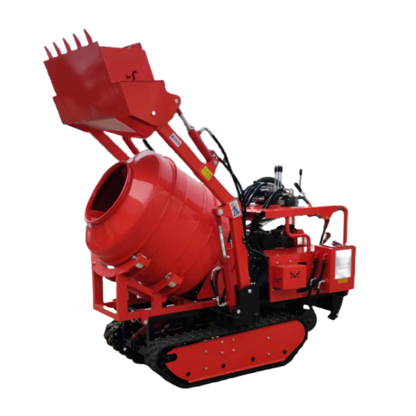 350L Small Crawler Concrete Mixer for Construction Use