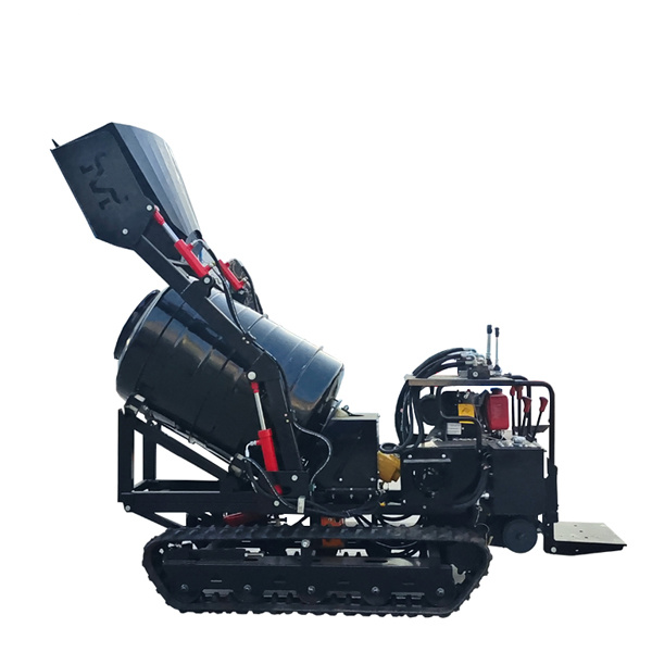 China Manufacture Mini Tracked Concrete Mixer Truck