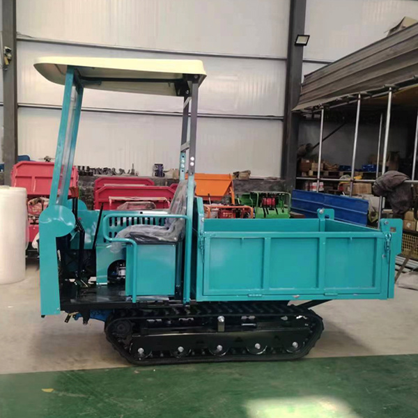 All Terrain Tracked Vehicle 1500kg Loading Track Crawler Mini Dumper for Sale
