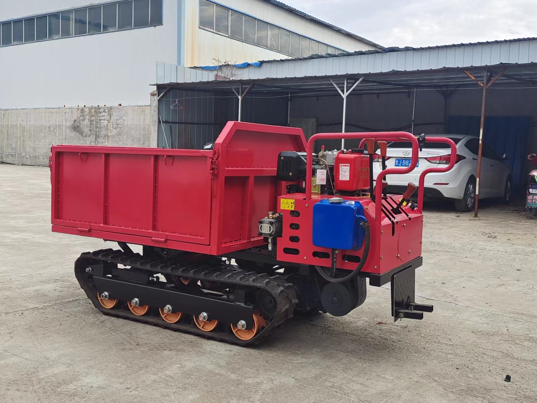 1500kg Mini Crawler Dumper Mini Skid Steer Loader