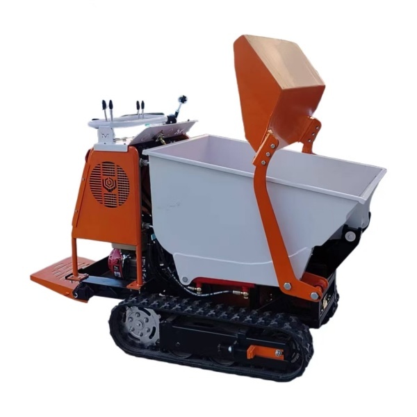 Full Hydraulic 500kg Mini Crawler Dumper