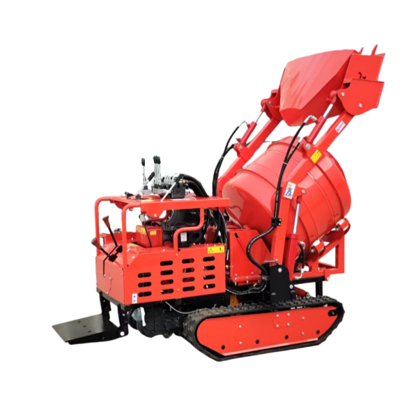 350L Self-loading Mini Crawler Concrete Mixer for Sale
