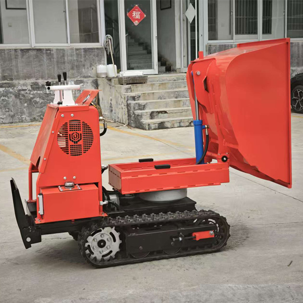 Hot Selling Full Hydraulic Rotary Hopper Mini Dumper for Garden or Farm Use