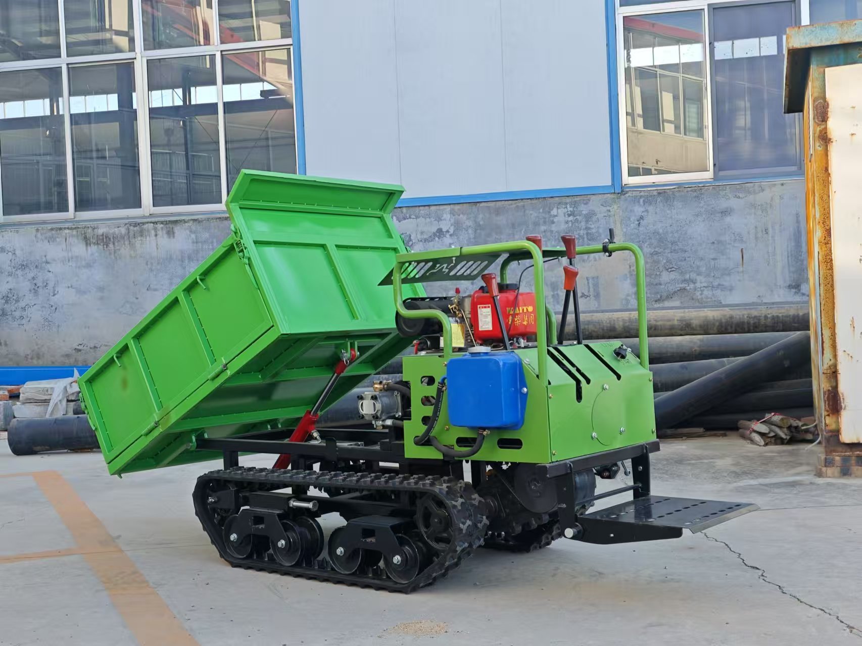 500KG Self-loading Mini Dumper Truck Crawler Carrier for Sale