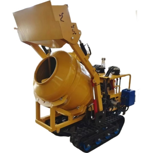 400L Mini Crawler Mixer Mini Skid Steer Mixer