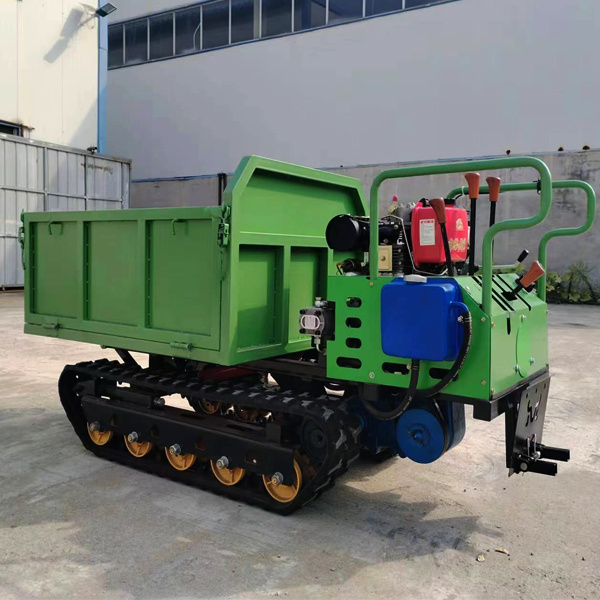 Crawler carrier rubber tracked dumpers with crane