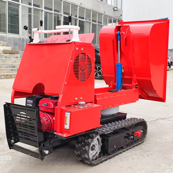 Hopper 270° Swivel Function Mini Tracked Tipper Dumpers for Cargo Transportation