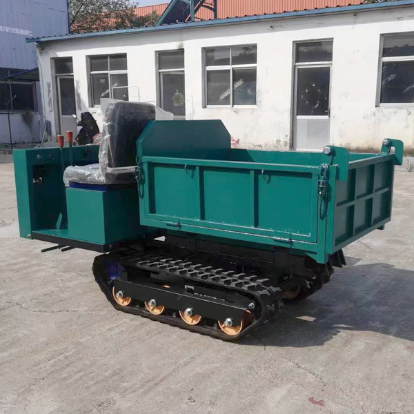 Mini Crawler Transporter Rubber Track Dumper 800kg for Sale