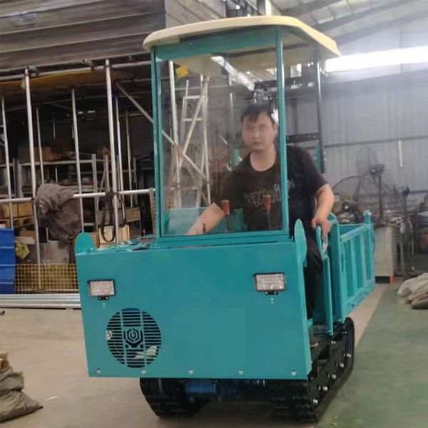 All Terrain Tracked Vehicle 1500kg Loading Track Crawler Mini Dumper for Sale