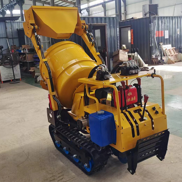 Multifunction Low Price Small Tracked Concrete Mixing Mixer
