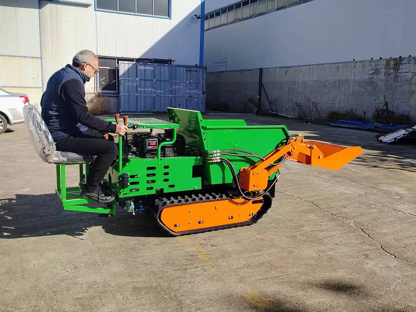 Orchard Agricultural 800kg Crawler Dumper Truck