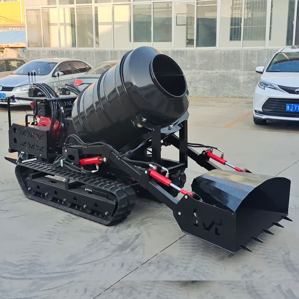 China Manufacture Mini Tracked Concrete Mixer Truck