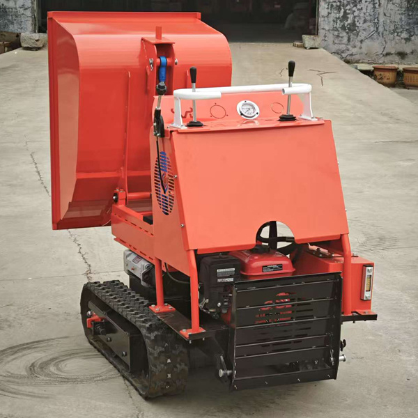 Hot Selling Full Hydraulic Rotary Hopper Mini Dumper for Garden or Farm Use
