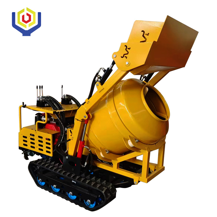High mobility mini cement mixer
