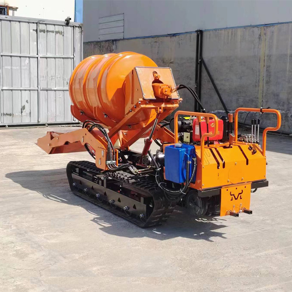 Hot Sale Mini Efficient Crawler Concrete Mixer