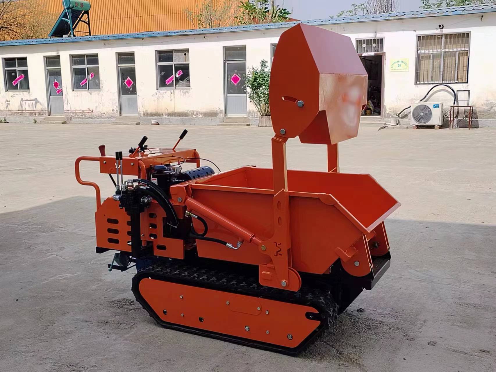 Automatic Loading 500KG Mini Tracked Dumper for Home