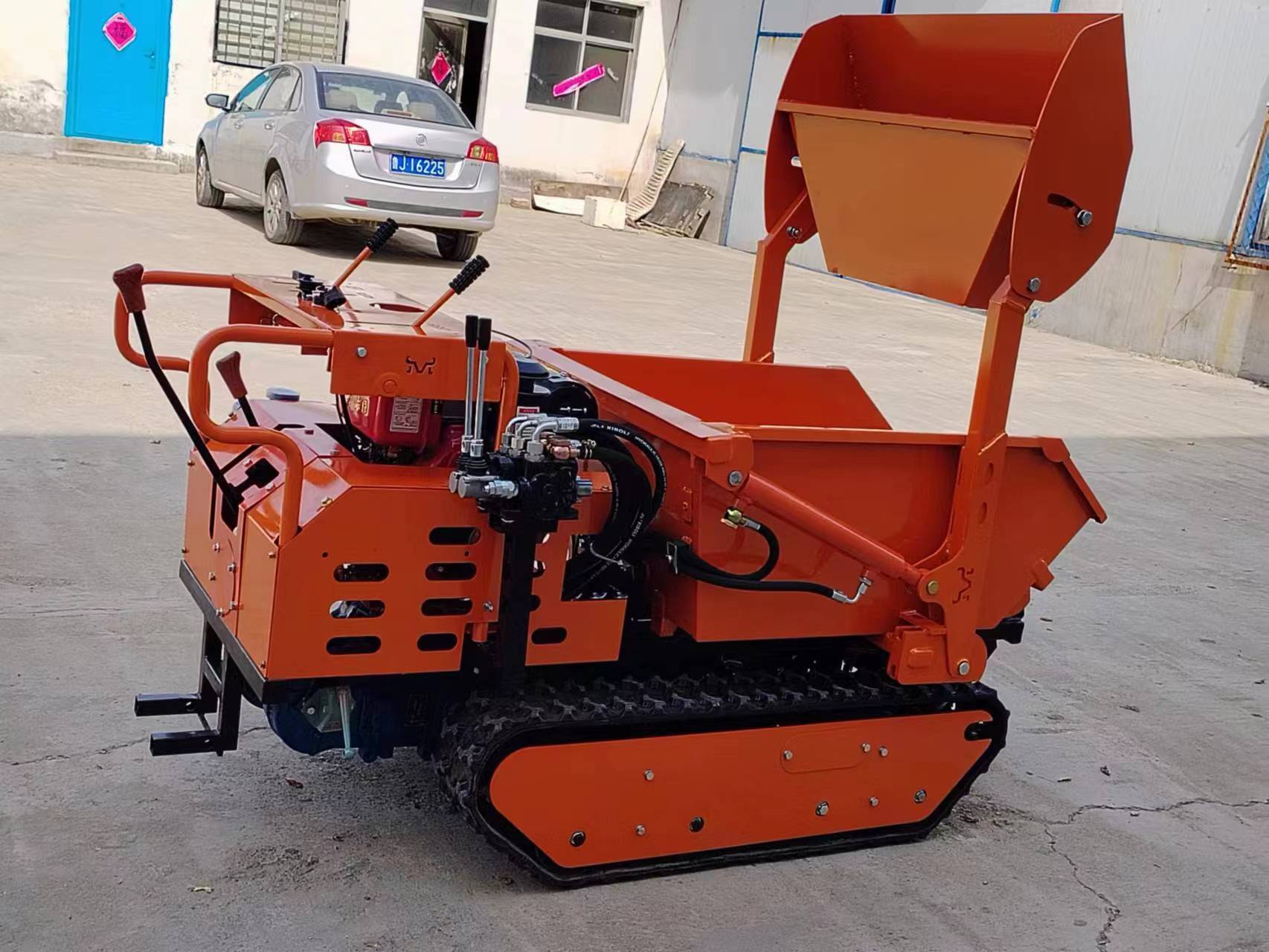 Automatic Loading 500KG Mini Tracked Dumper for Home
