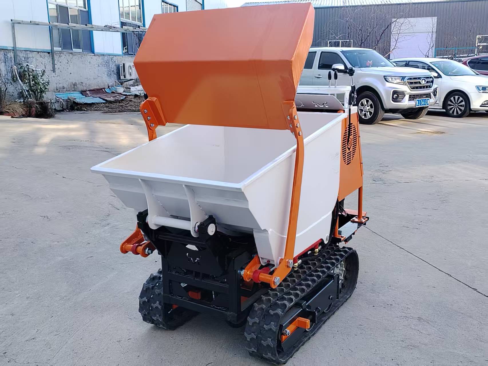 Full Hydraulic 500KG Tracked Mini Dumper