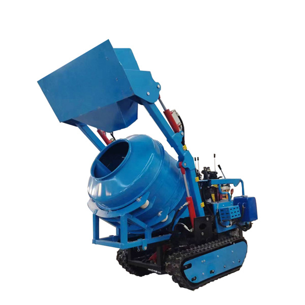 350L Crawler Concrete Mixer Mini Dumper Concrete Mixer