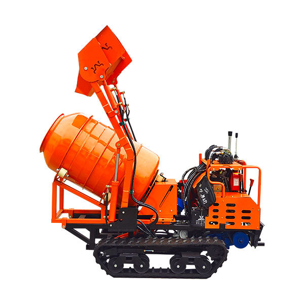 Crawler Mixer 350L Mechanical gearbox