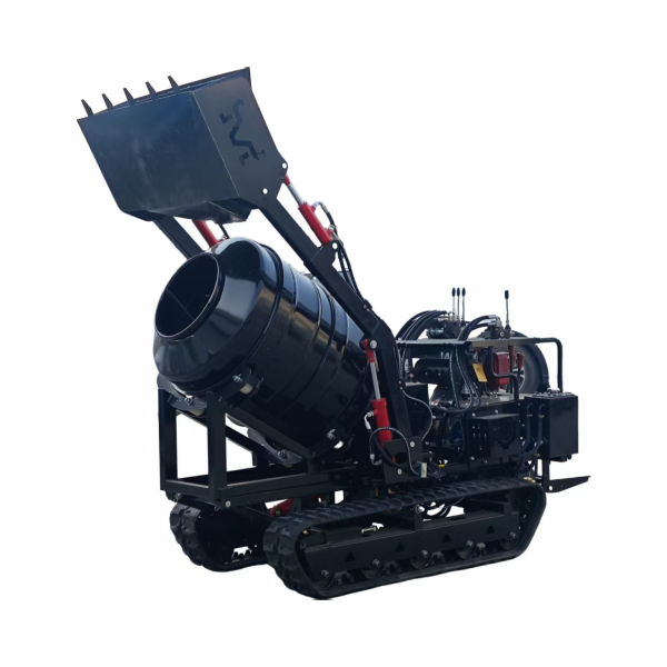 Mini 800KG Crawler Concrete Mixer for Construction