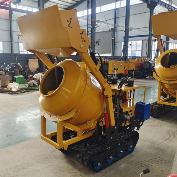 Multifunction Low Price Small Tracked Concrete Mixing Mixer