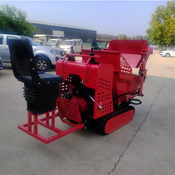 500kg tracked dumper for muddy construction site exporter
