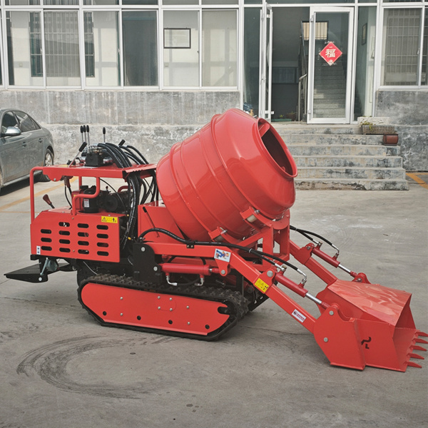 350L Small Capacity Construction Machinery Widely Used Crawler Concrete Mixer