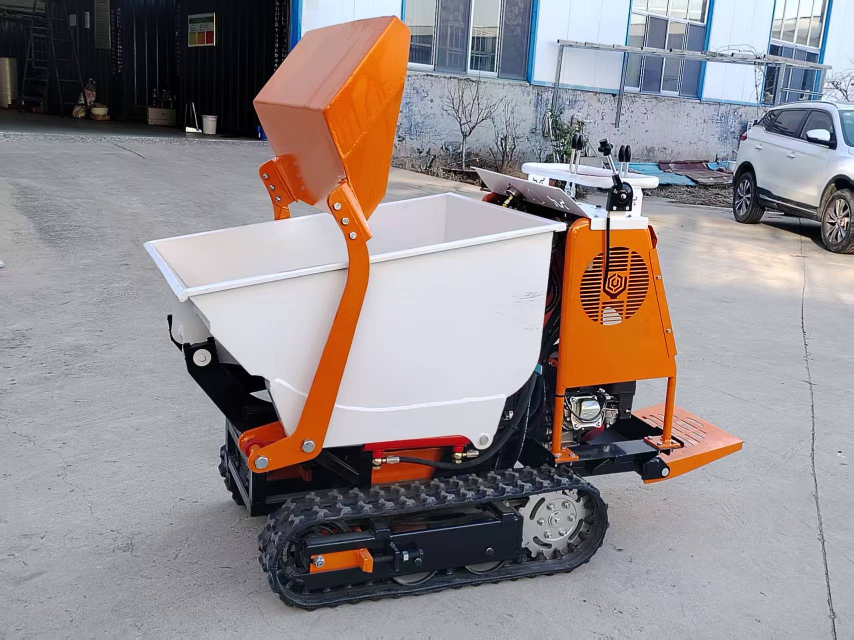 Full Hydraulic 500KG Tracked Mini Dumper