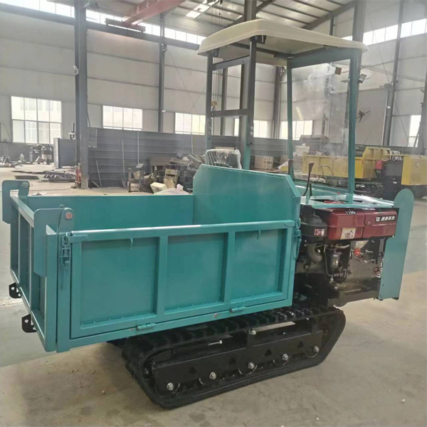 All Terrain Tracked Vehicle 1500kg Loading Track Crawler Mini Dumper for Sale