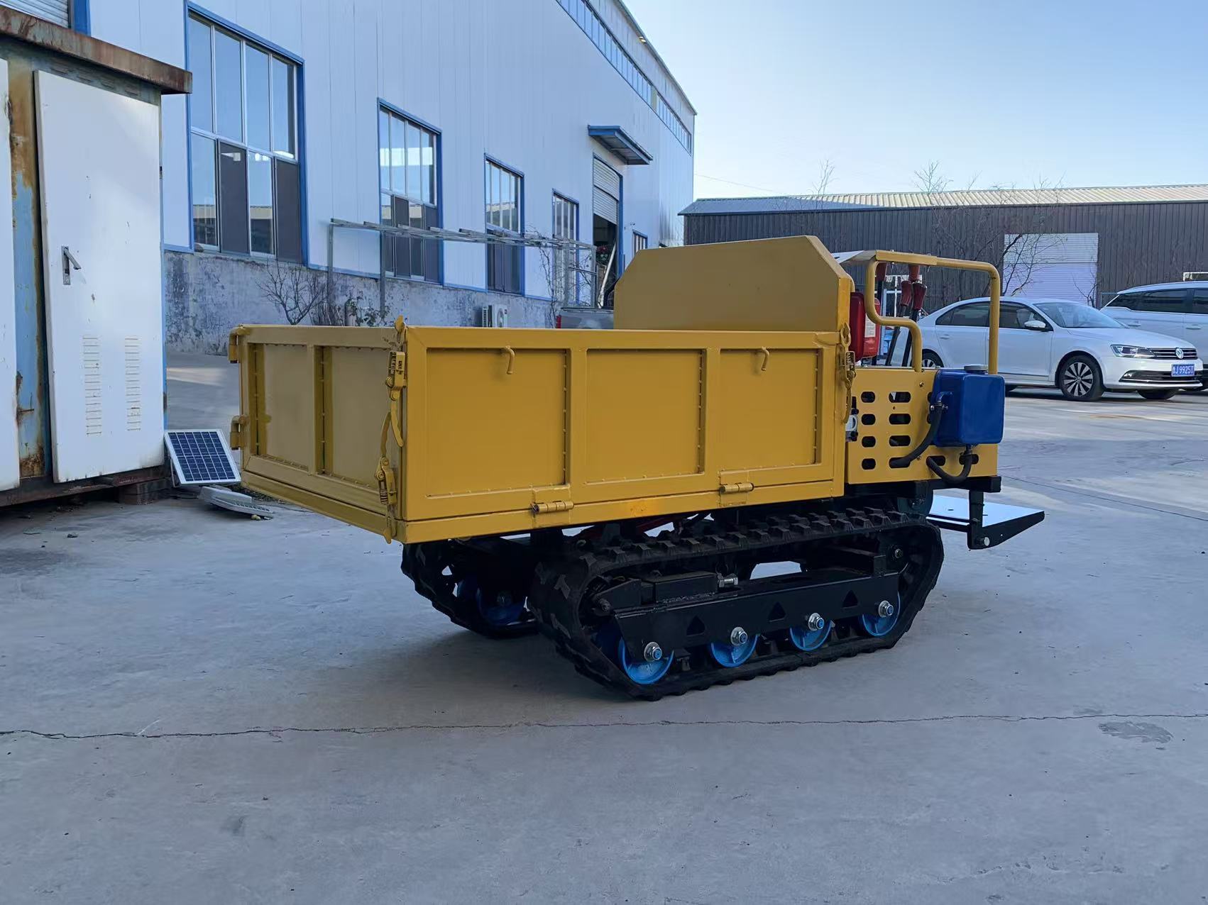 800kg Mini Rubber Crawler Dumper