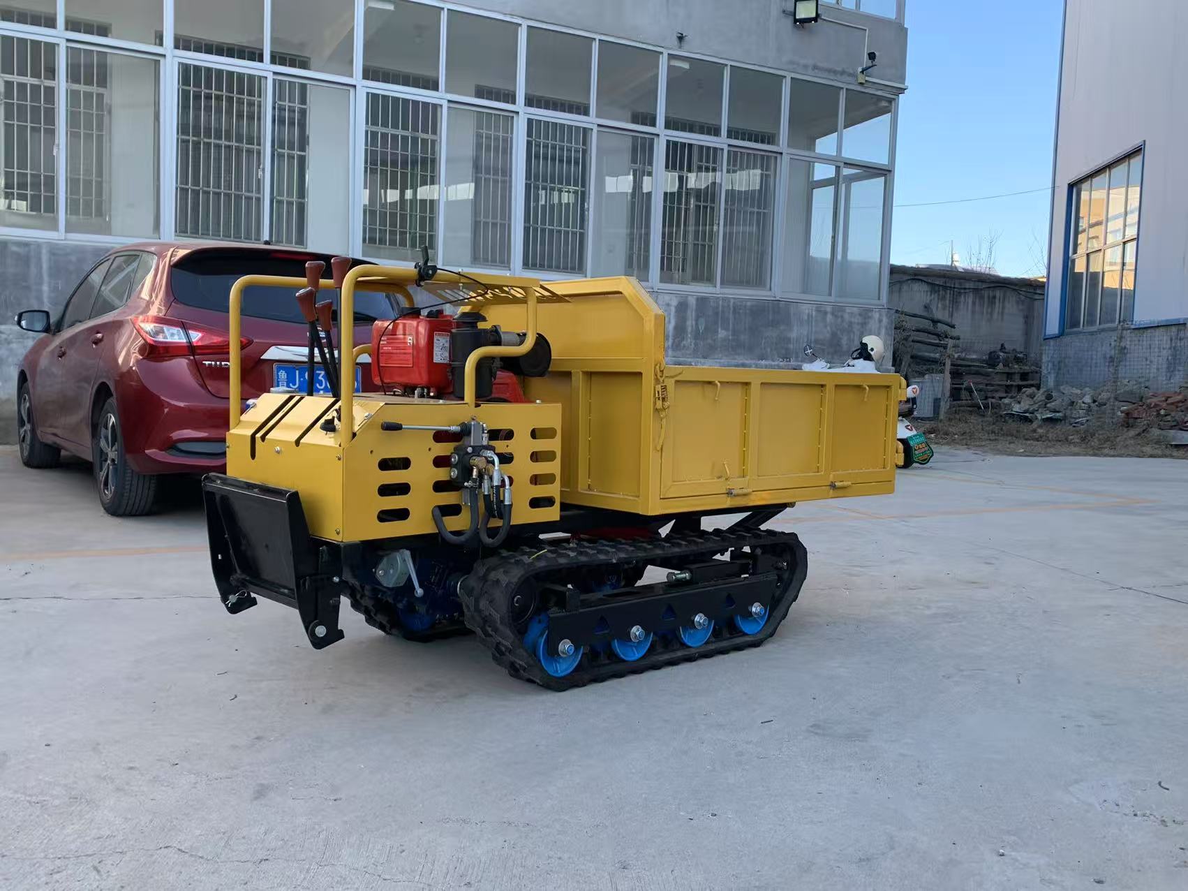 800 kg Mini Crawler Dumper for Loading Items