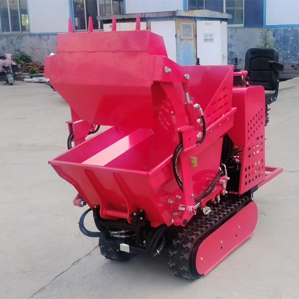 500kg tracked dumper for muddy construction site exporter