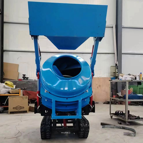 Rubber crawler 280L concrete mixer