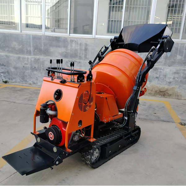 350L Mini Fully Automatic Self Loading Cement Concrete Mixer