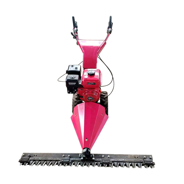 Gasline engine sickle bar mower