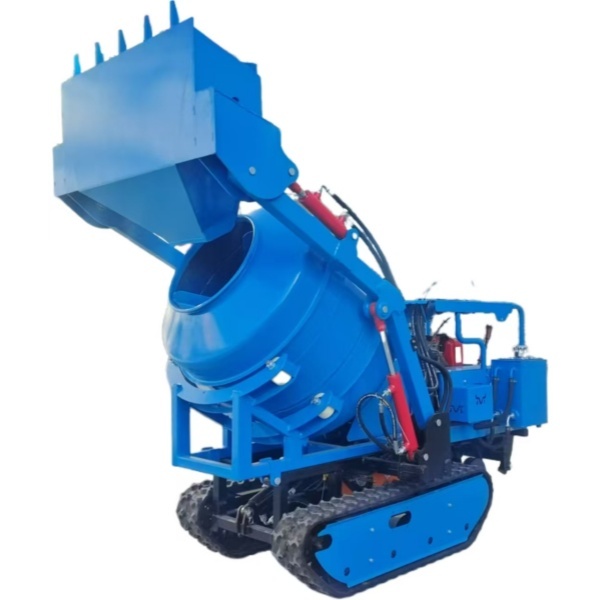 350L Mini Tracked Cement Mixer